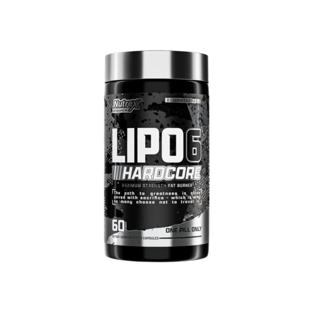 Nutrex Lipo 6 Hardcore 60 Servings in Pakistan – Extreme Fat Burner for Weight Loss, Energy & Focus