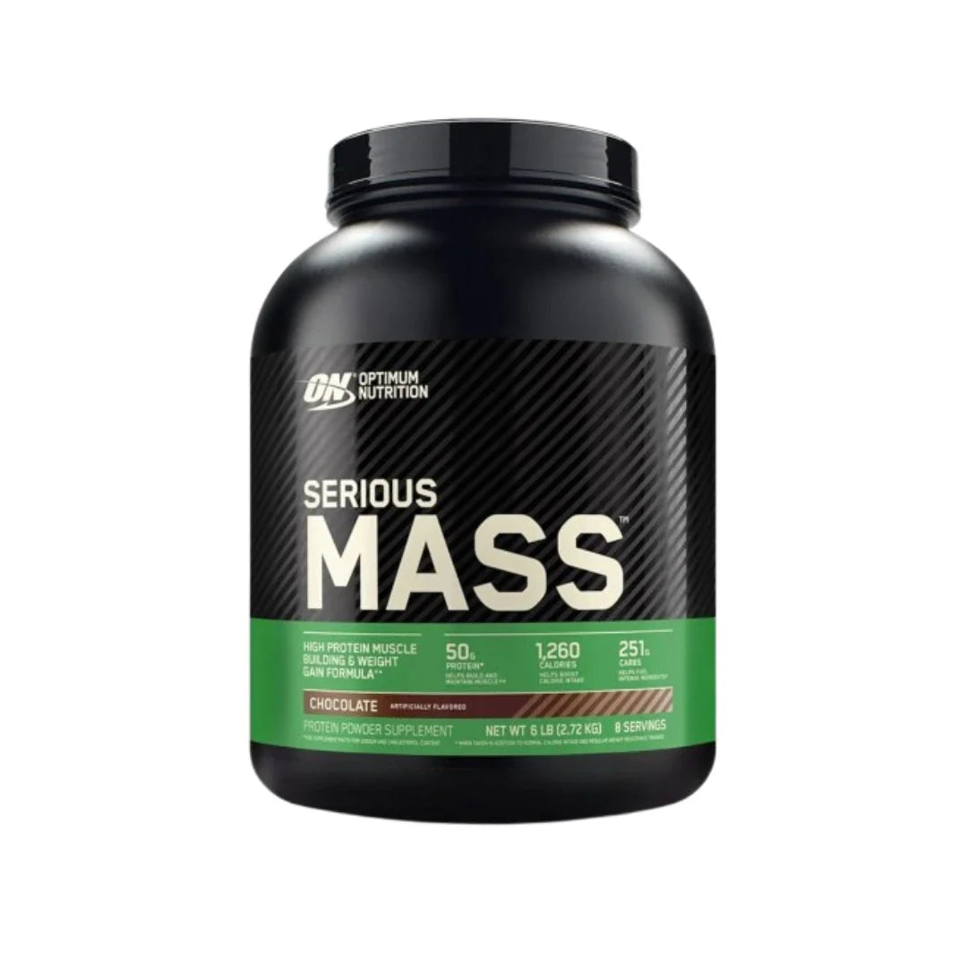 Optimum Nutrition Serious Mass 6lb Chocolate – High Calorie Weight Gainer in Pakistan