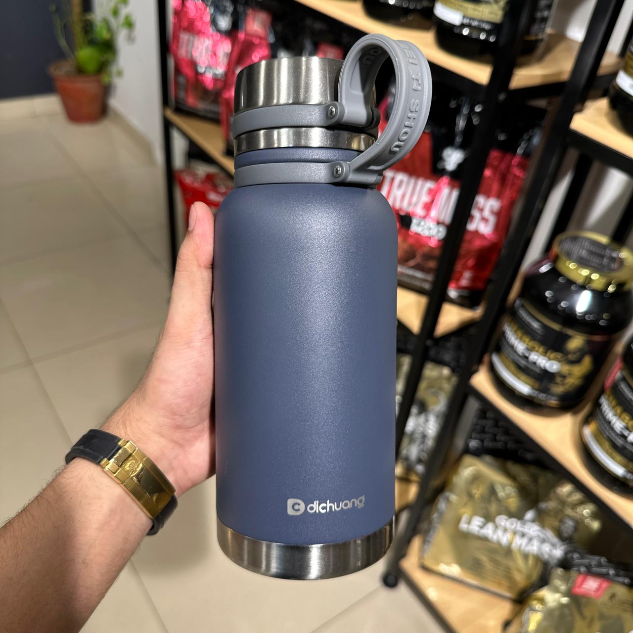 1000ML Stainless Steel Water Bottle with Handle