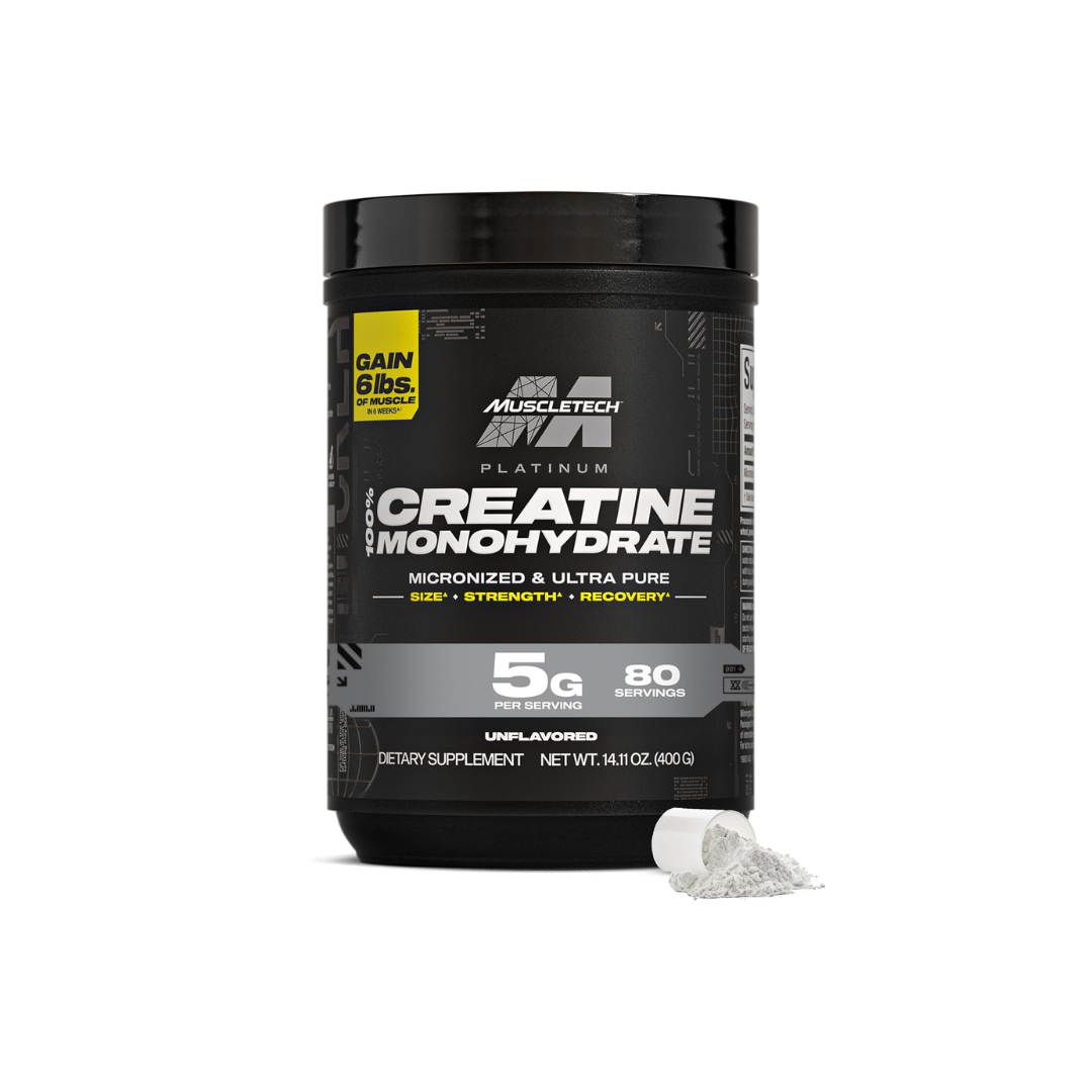 Muscletech Platinum 100% Creatine 80 Servings Unflavored