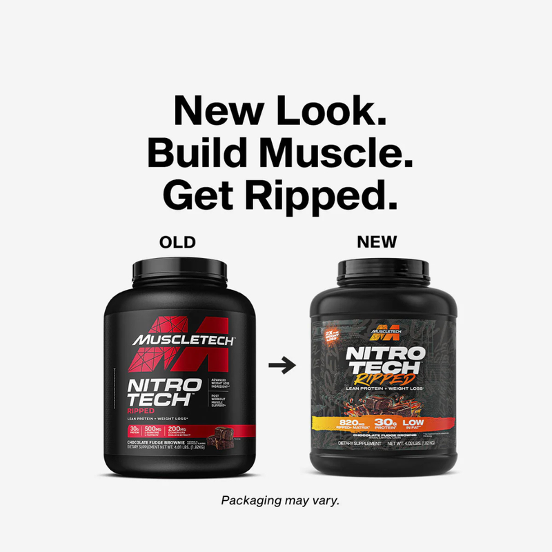MuscleTech Nitro-Tech Ripped 4lbs