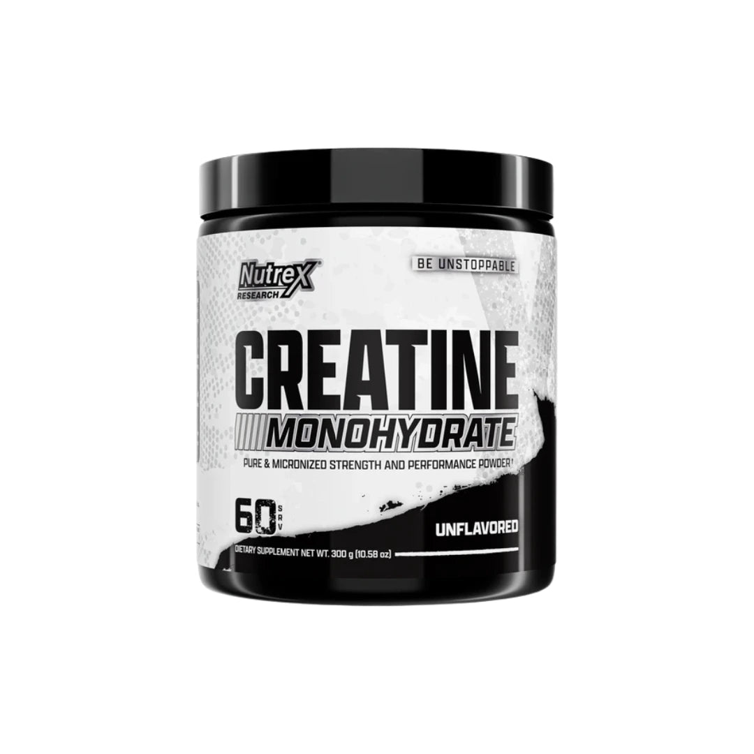 Nutrex Creatine Monohydrate 60 Servings – Pure Creatine for Muscle Growth & Power

Creatine Monohydrate 60 Servings by Nutrex – Strength & Recovery Supplement