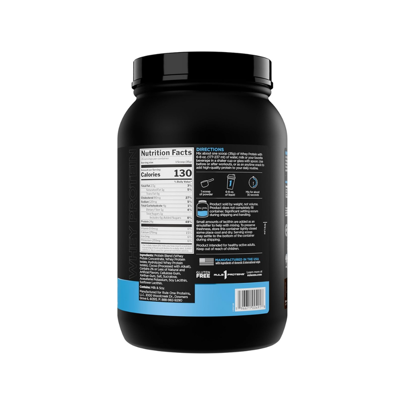 Rule 1 Whey Protein 2lbs