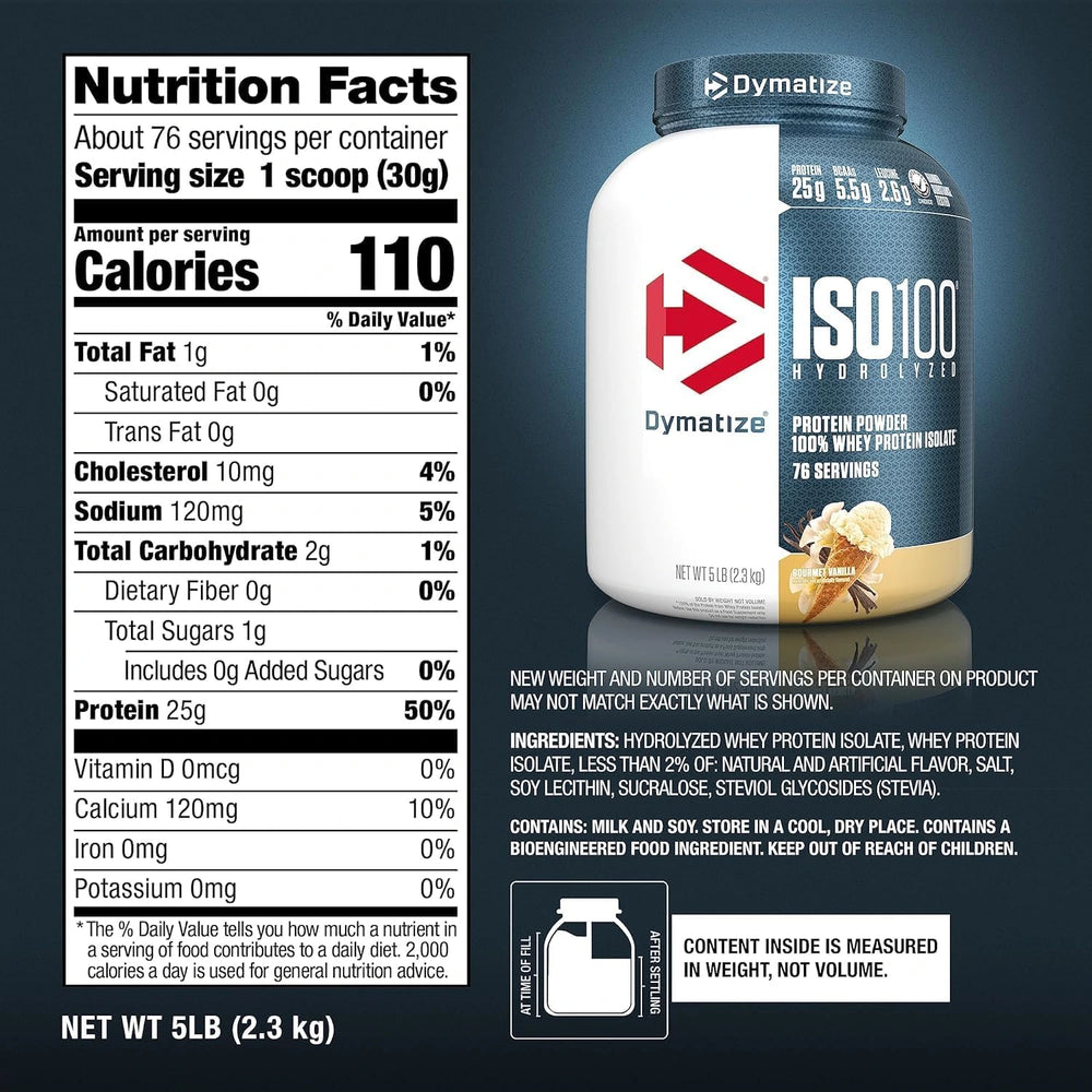 Dymatize ISO100 Whey Protein 5lb